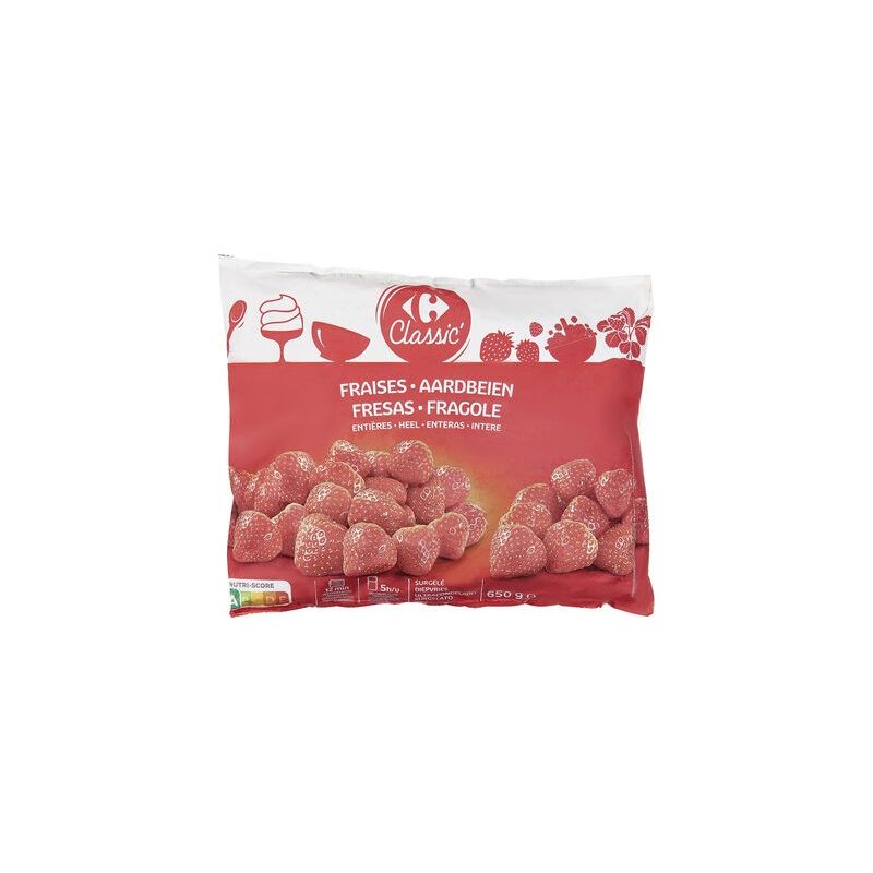 Crf Cdm 650G Fraises Entieres