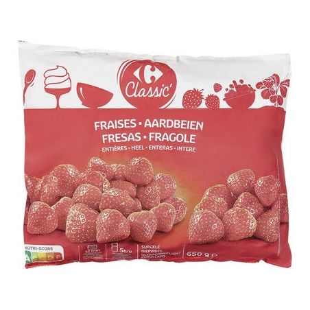 Crf Cdm 650G Fraises Entieres