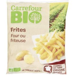 Carrefour Bio 600G Frite Au Four Origine France Crf