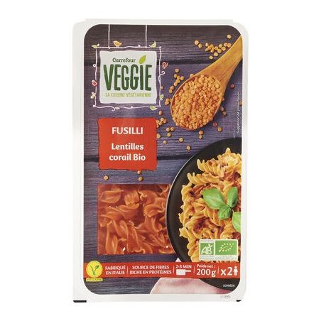 Carrefour 200G Fusilli Veggie