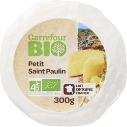 Carrefour Bio 300G Petit St Paulin Crf