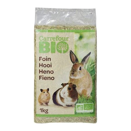 Carrefour Bio 1Kg Foin Rongeur Crf
