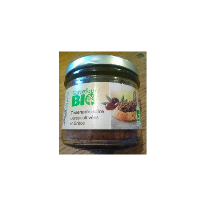 Carrefour Bio 100G Tapenade Noir Crf