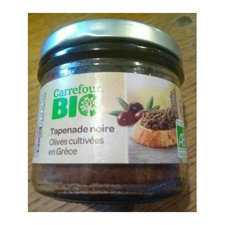 Carrefour Bio 100G Tapenade Noir Crf