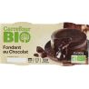Carrefour Bio 2X90G Fondant Chocolat Crf