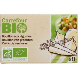Carrefour Bio 8X10G Bouillon Leg Crf
