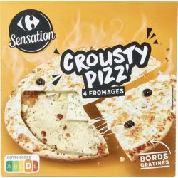 Carrefour 520G Pizza Crousti Fromage Crf