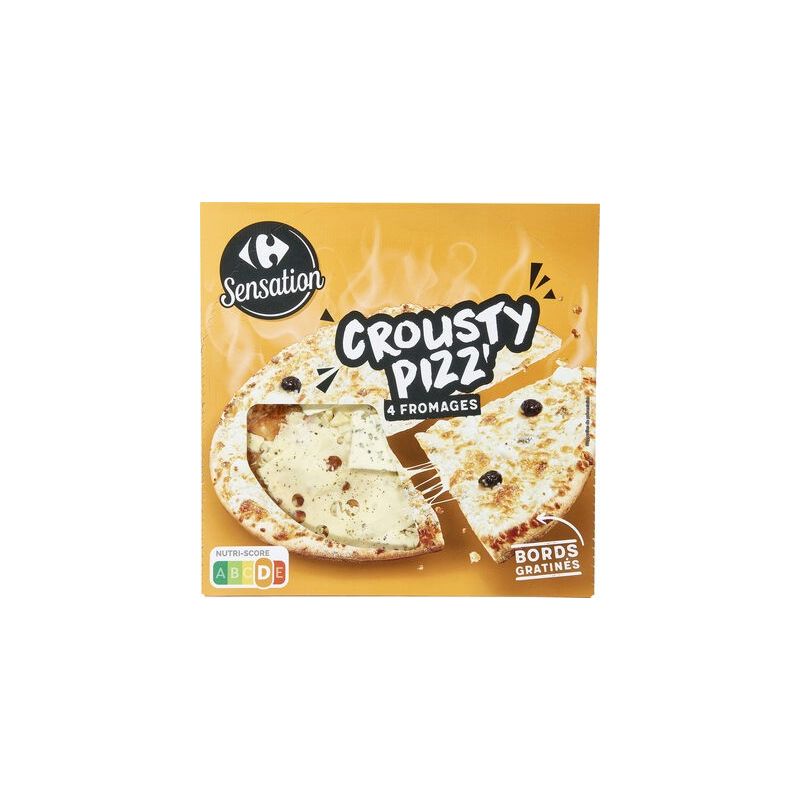 Carrefour 520G Pizza Crousti Fromage Crf