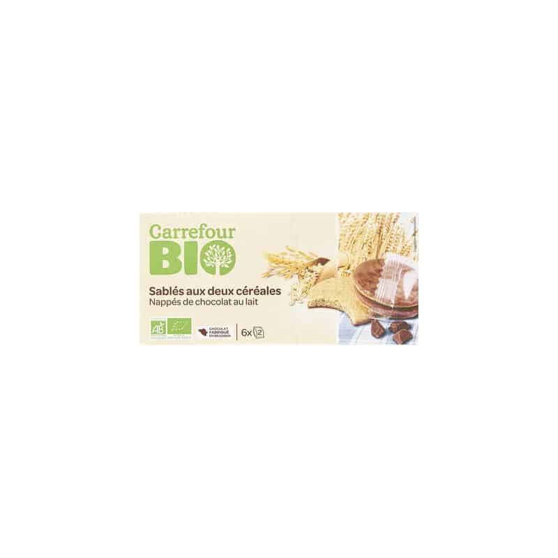 Carrefour Bio 160G Sable 2 Cereales Crf