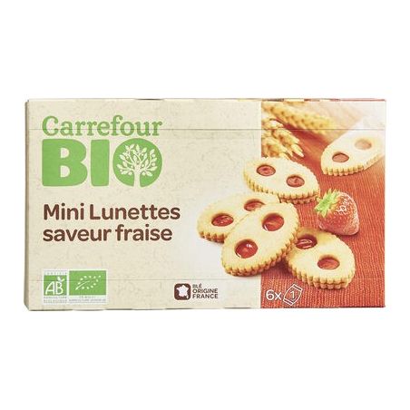 Carrefour Bio 156G Lunette Fraise Crf