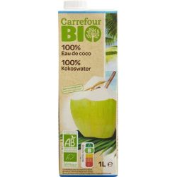 Carrefour Bio 1L Eau Brk Coco Crf