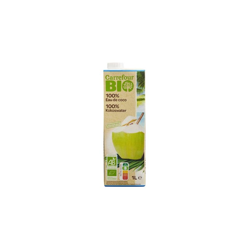 Carrefour Bio 1L Eau Brk Coco Crf