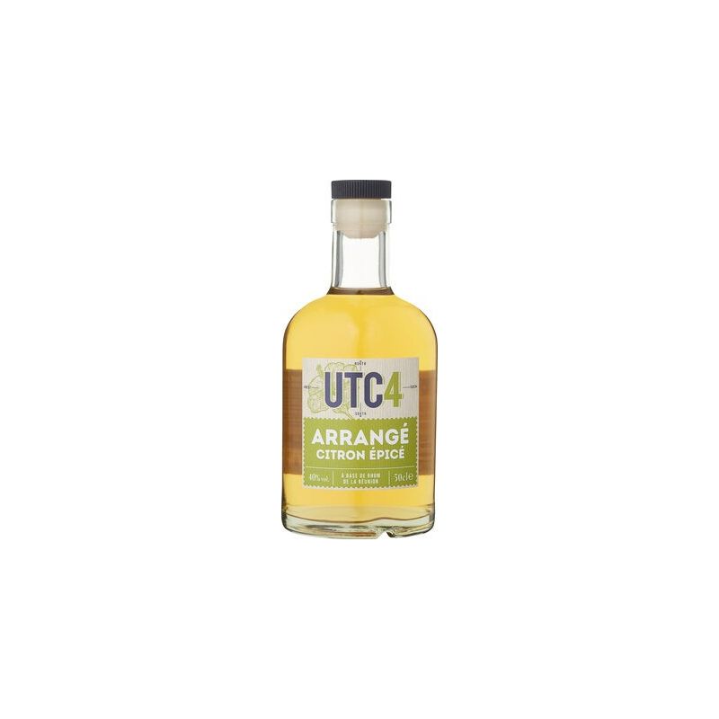 Carrefour 50Cl Rhum Citron Epicé 40° Utc4
