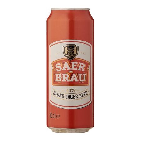 Saer-Brau Bte 50Cl Biere Saer 4,2% Crf