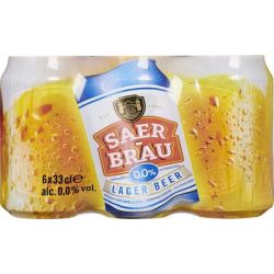 Saer-Brau Bte 6X33Cl S Alc Saer Brau 0%