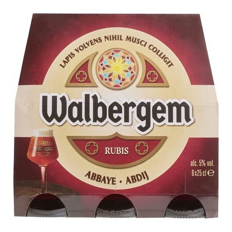Walbergem Ble 6X25Cl Biere Rubis 5%