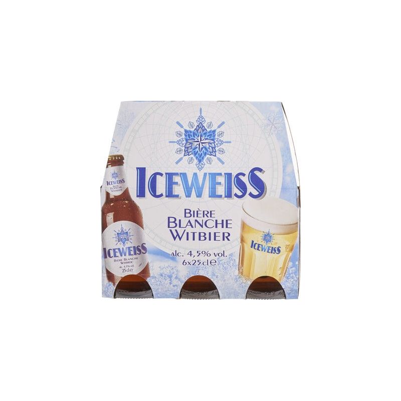 Iceweiss Ble 6X25Cl Biere Blanche 4.5%