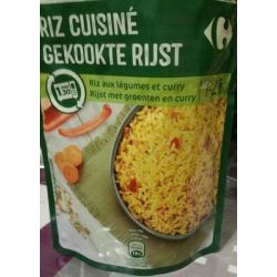Crf Cdm 250G Riz Cuisine Curry Legumes Format Doypack