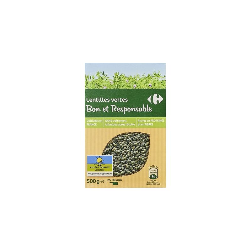 Crf Cdm 500G Lentille Verte Fqc