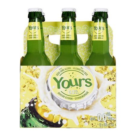 Carrefour Ble 6X33Cl Biere S/A Citron