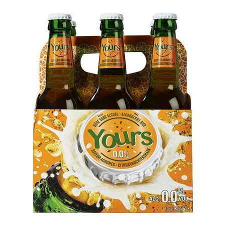 Carrefour Ble 6X33Cl Biere S/A Agrumes