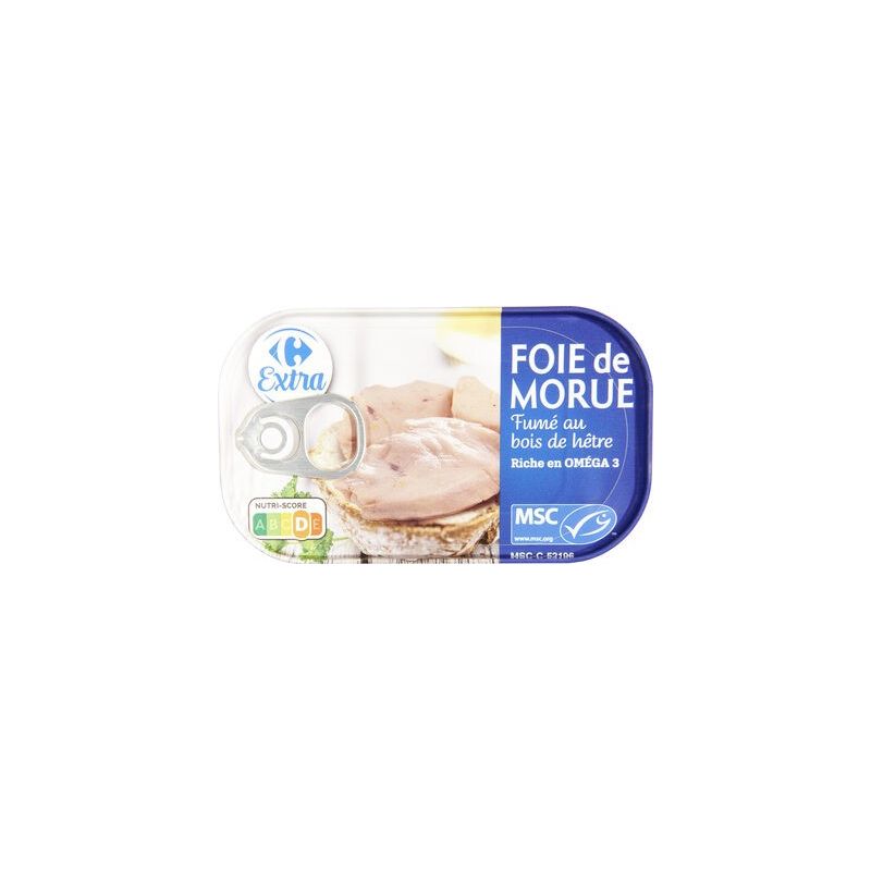 Crf Extra 121G Foie Morue Fume Msc