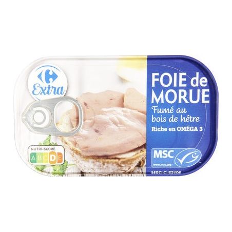 Crf Extra 121G Foie Morue Fume Msc