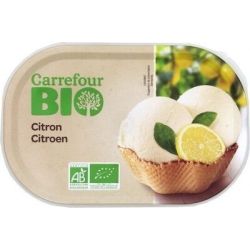 Carrefour Bio 495G Bac Citron Jaune Crf
