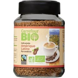 Café en grains bio pur arabica Amérique Latine CARREFOUR BIO