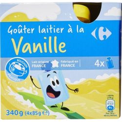 Crf Cdm 4X85G Creme Dessert Gourde Vanille