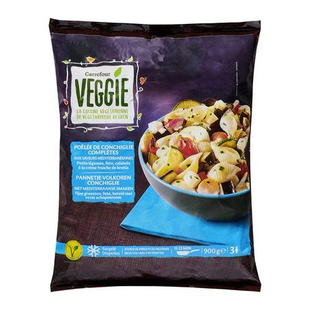 Carrefour Veggie 900G Poelée Conchiglie Crf Vg