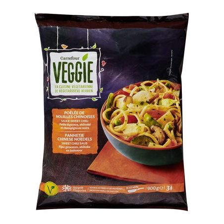 Carrefour Veggie 900G Poel Nouill Chinoise Crf Vg