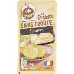 Crf Cdm 250G Fromage Raclette Sans Croute Poivre Original