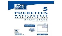 Oxford Paquet De 5 Pochette Bulles 27,5 Cm X 20 3
