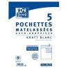 Oxford Paquet De 5 Pochette Bulles 27,5 Cm X 20 3