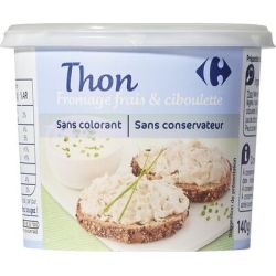 Crf Extra 140G Rillette Thon Fromage Frai Ciboulette