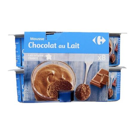 Crf Classic 8X60G Mousse Chocolat Lait