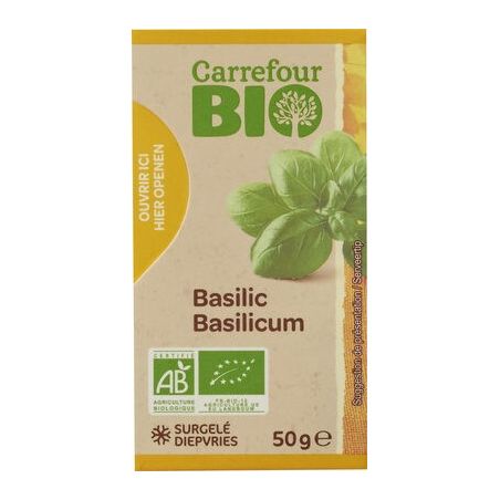 Carrefour Bio 50G Basilic Crf