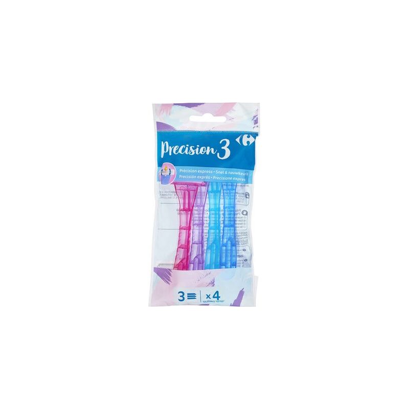 Crf Cdm 4 Rasoirs Jetables Femme Precision 3Lames