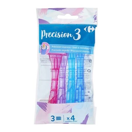 Crf Cdm 4 Rasoirs Jetables Femme Precision 3Lames