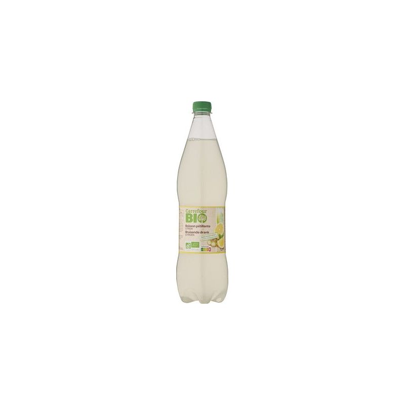 Carrefour Bio 1L Boisson Pétillante Citron Crf