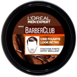 Men Expert Cire Coiffante Barber Club Look Rétro L'Oreal : Le Pot De 75Ml