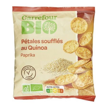 Carrefour Bio 75G Petale Quinoa Paprika Crf