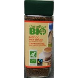 Carrefour Bio 100G Cafe Soluble Mexique Crf