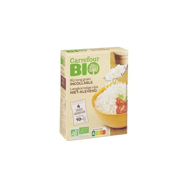 Carrefour Bio 4X90G Riz Lg Incol Crf