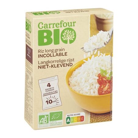Carrefour Bio 4X90G Riz Lg Incol Crf
