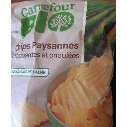 Carrefour Bio 125G Chips Paysanne Crf