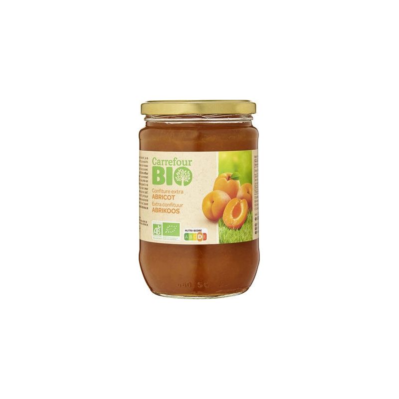 Carrefour Bio 760G Confiture Abricot Crf