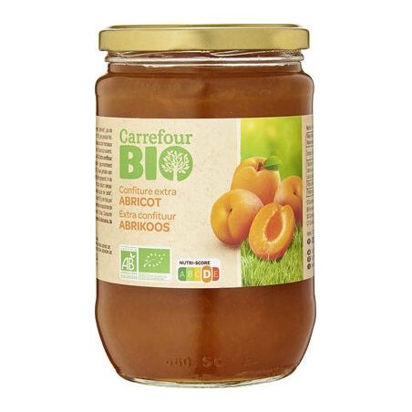 Carrefour Bio 760G Confiture Abricot Crf