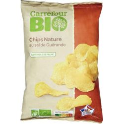Carrefour Bio 125G Chips Lisse Crf